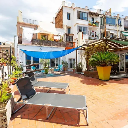 Apartamento Con Terraza En Poble Sec Barcelona Buitenkant foto